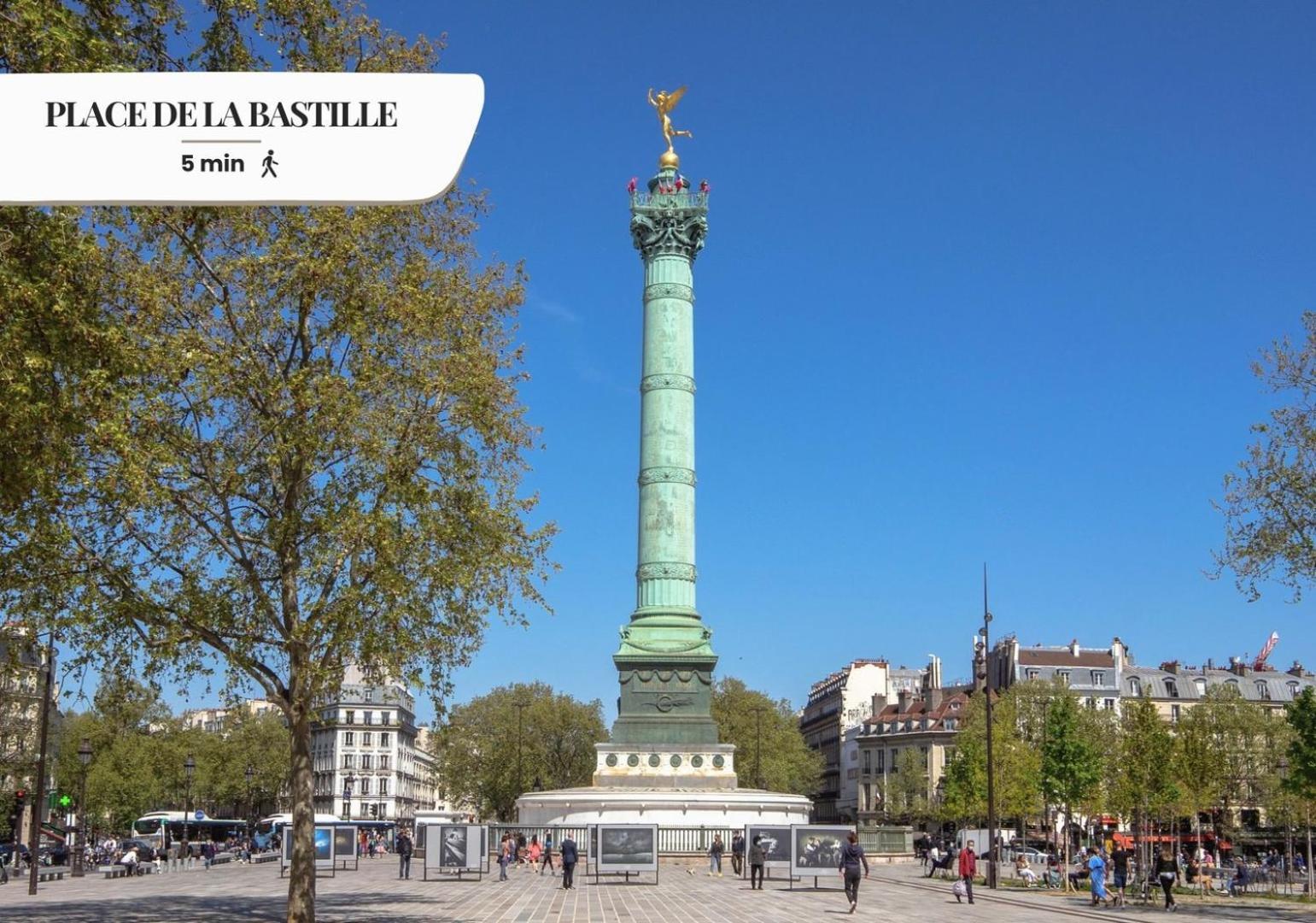Bluestay 114 : Superbe Appartement A Bastille Paryż Zewnętrze zdjęcie